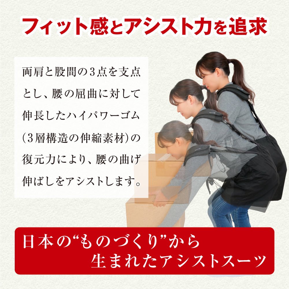 アシストスーツ 楽衛門