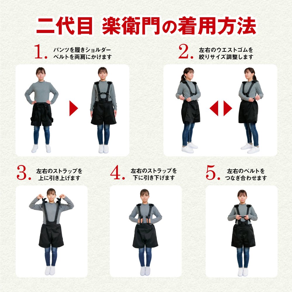 アシストスーツ 楽衛門